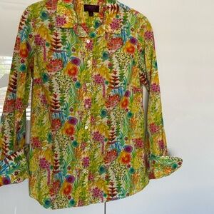 J. Crew Liberty of London Button Down